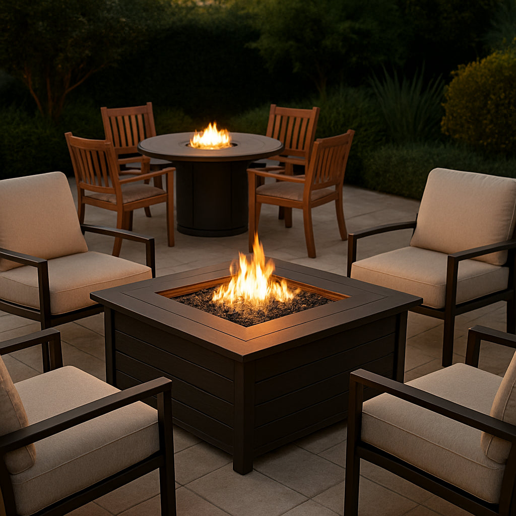 Featured image for Fire Pit Tables vs Patio Dining Sets: Best Choice?