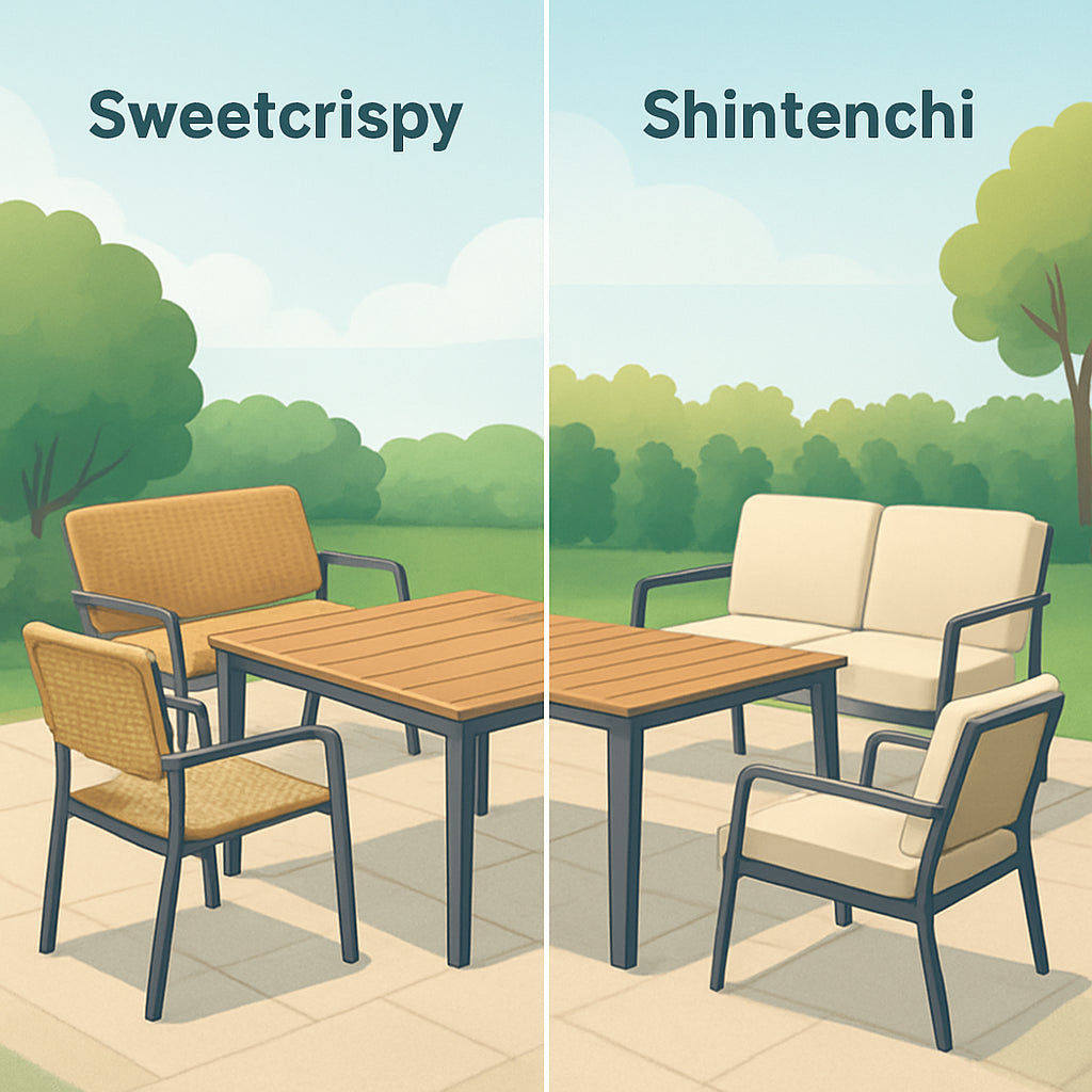 Featured image for Sweetcrispy Outdoor Furniture vs Shintenchi: Compare