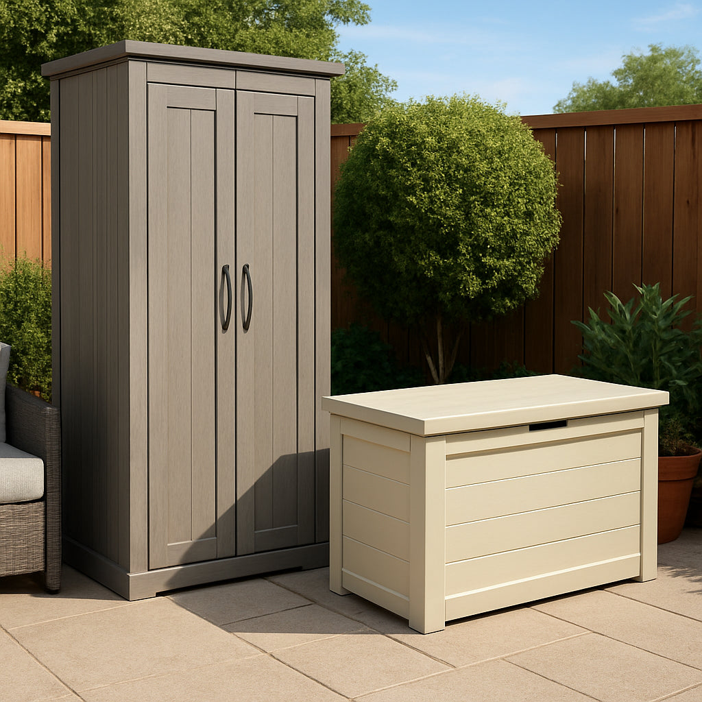 Featured image for Outdoor Storage Cabinets vs Patio Storage Benches