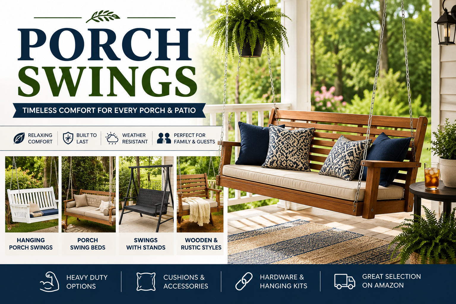 Featured image for Porch Swings Review: Top Picks for Comfort and Style