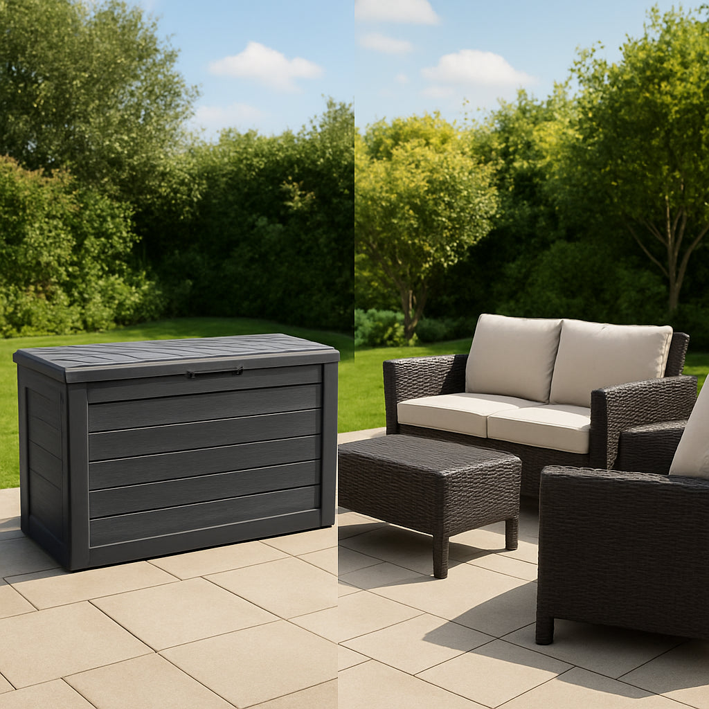 Featured image for Keter Outdoor Storage & Patio Furniture vs Qsoer