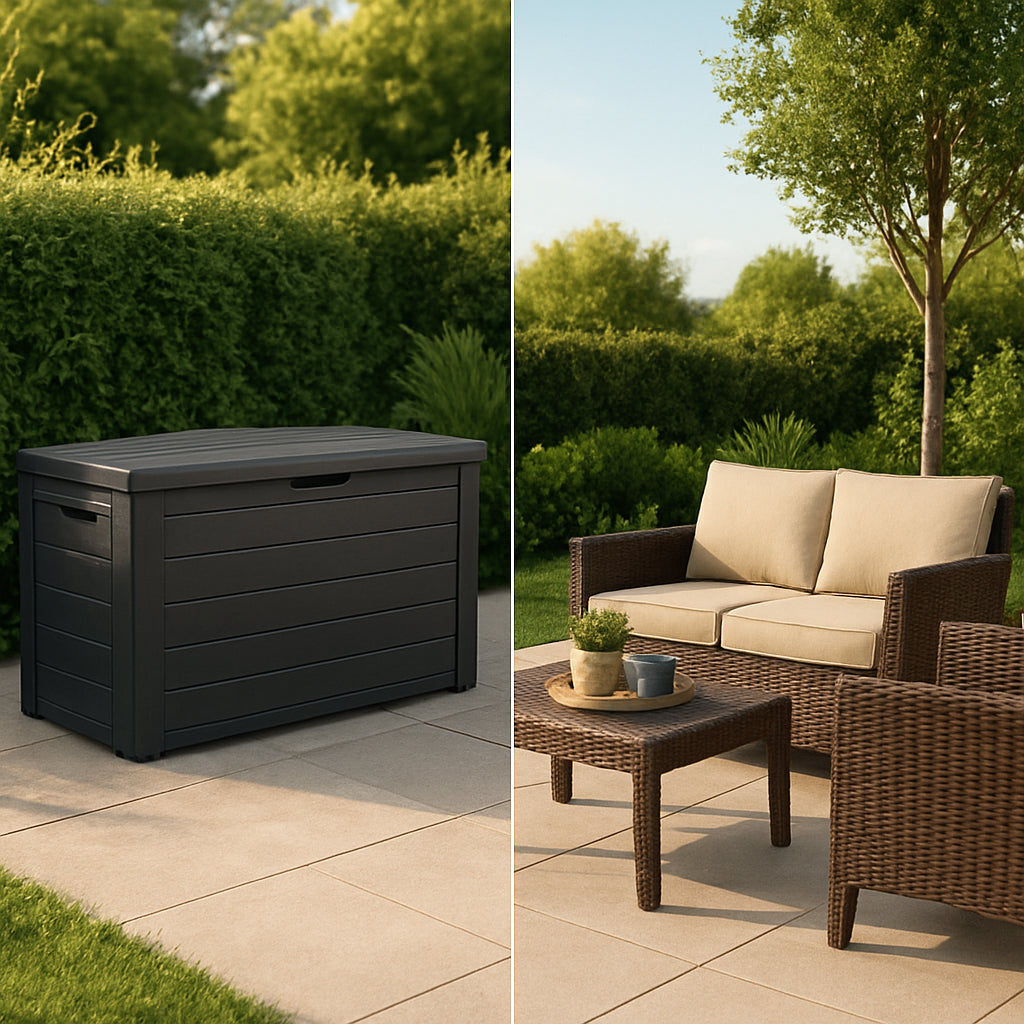 Featured image for Keter Outdoor Storage & Patio Furniture vs Safavieh