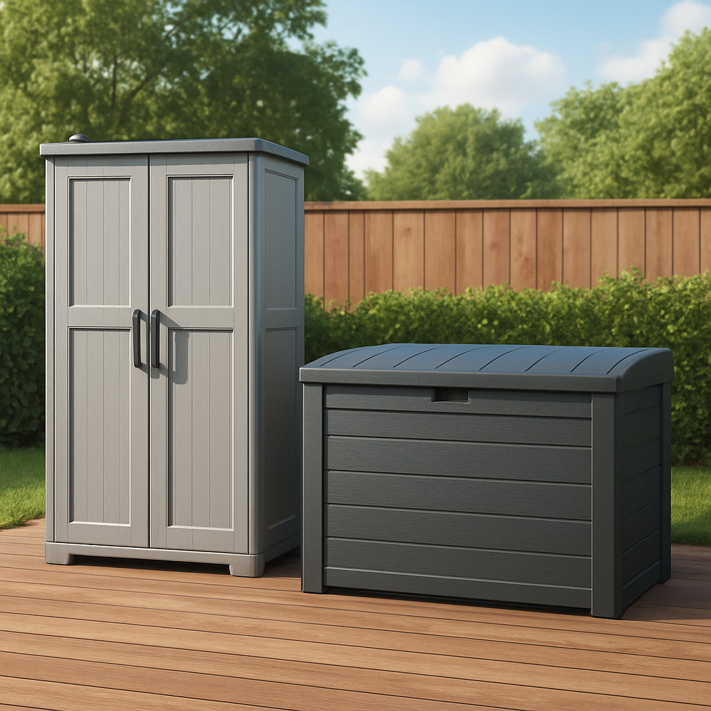 Featured image for Outdoor Storage Cabinets vs Deck Boxes: Best Pick