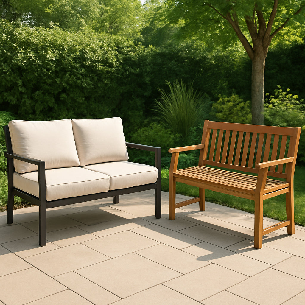 Featured image for Patio Loveseats vs. Outdoor Benches: Best Choice?