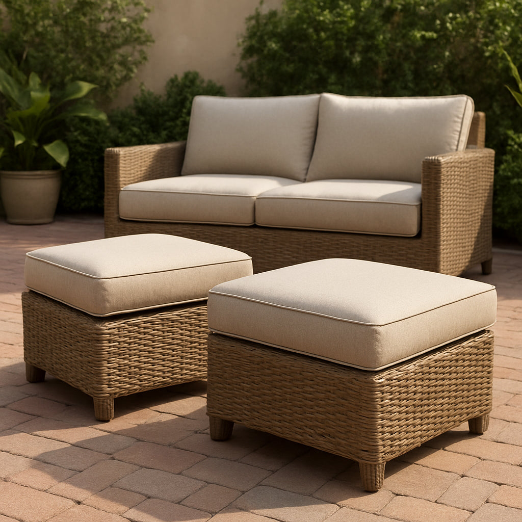 Featured image for Outdoor Ottomans vs. Patio Loveseats: Which Fits Best?