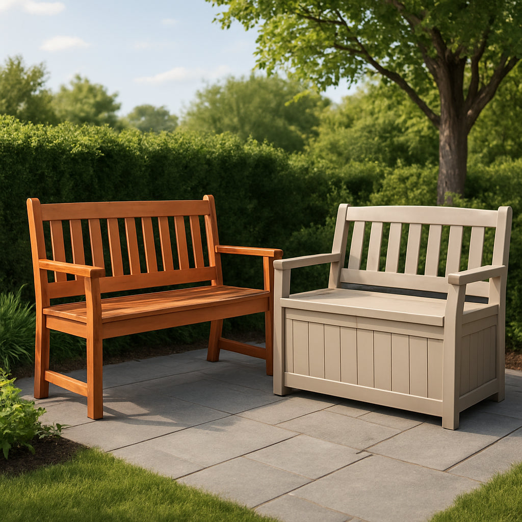 Featured image for Outdoor Benches vs Patio Storage Benches
