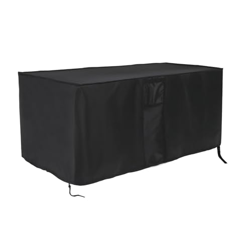 Jungda Outdoor Storage Box Cover for Keter XXL 230 Gallon Plastic Deck Storage Container Box,Waterproof Patio Storage Box Covers - 58 x 33 x 34 Inch