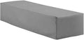 Crosley Furniture Patio Furniture Covers, Waterproof Outdoor Chaise Lounge Cover for Backyard, Gray