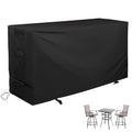 Starcrew Bar Height Patio Set Cover, Outdoor Bistro Set Cover for High Top Bar Table and Chairs/Outdoor High Stool Bistro Set, Furniture Set Cover for High Top Patio Set of 3 Pieces