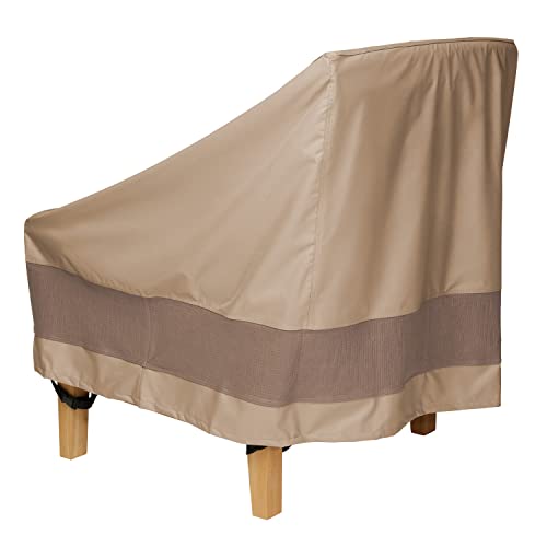 DUCKCOVERS Elegant Waterproof 32 Inch W Patio Chair Cover, Outdoor Chair Covers