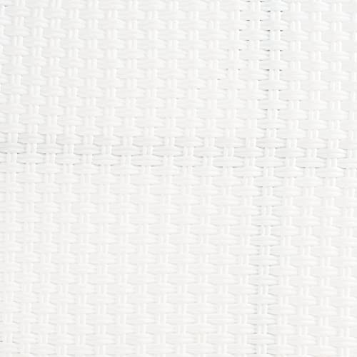 Safavieh PAT4012C Outdoor Collection Sidford White Rattan Bistro Table