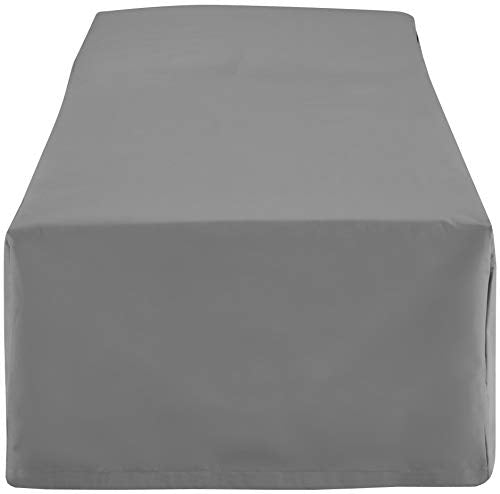 Crosley Furniture Patio Furniture Covers, Waterproof Outdoor Chaise Lounge Cover for Backyard, Gray
