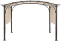 Universal Doubleton Steel Pergola Replacement Cover for Pergola Structures L-PG080PST, 80''x 205'' (Beige)