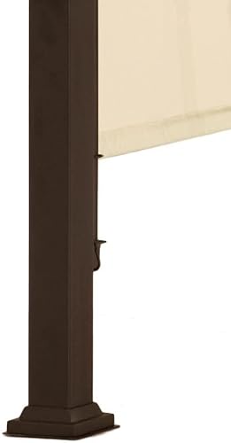 Universal Doubleton Steel Pergola Replacement Cover for Pergola Structures L-PG080PST, 80''x 205'' (Beige)