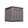 LIFETIME Outdoor Storage Cube Deck Box for Package Delivery, Patio Furniture Cushions, Garden Tools, Pool Accessories, 25 Gallon
