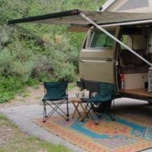 Mad Mats 4' x 6', Aqua Outdoor Rug, Reversible Plastic Mat for Patio, Porch, Poolside, Mudroom, Camping, RV, Deck