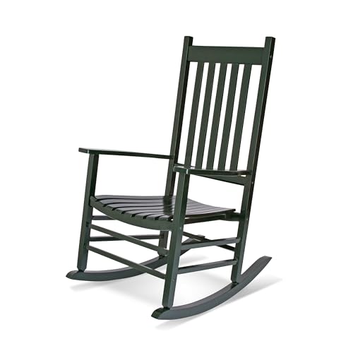 Shine Company Vermont Porch Rocker – Dark Green