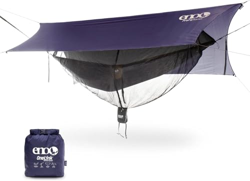 ENO, Eagles Nest Outfitters OneLink Shelter System with Hammock, Straps, Bug Net and Rain Tarp