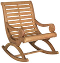 Safavieh Outdoor Collection Sonora Rocking Chair, Teak Brown