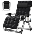 ABORON Zero Gravity Chair,Premium Outdoor Lawn Folding Lounge Chairs,Sturdy Adjustable Reclining Patio Chairs with Removable Cushion,Headrest & Tray