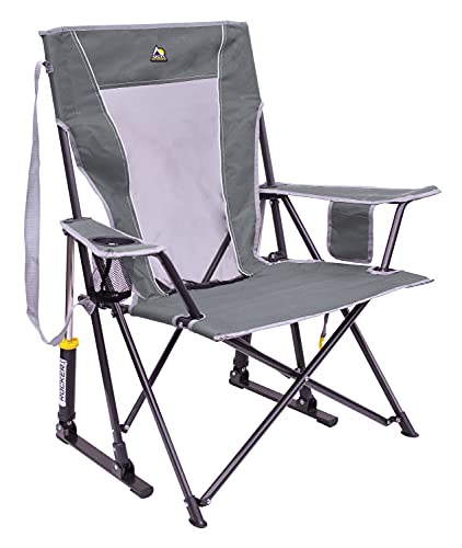 GCI Outdoor Sunshade Rocker Outdoor Rocking Chair with Canopy