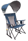 GCI Outdoor Sunshade Rocker Outdoor Rocking Chair with Canopy