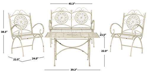 Safavieh 4 Piece Outdoor Collection Sophie Patio Set