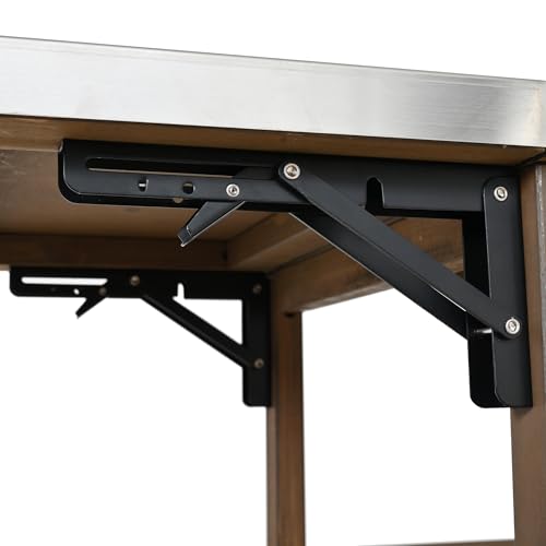 Christopher Knight Home Edsel Outdoor Bar Cart with Stainless Steel Top and Lockable Wheels, Solid Wood Outdoor Storage Cabinet, Kitchen Island Serving Cart for Poolside, Garden, Natural Brown+Silver