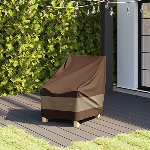 Duck Covers Ultimate Waterproof Patio Lounge Chair Cover, All Weather Protection, Durable Outdoor Lawn Patio Furniture Covers, 30W x 35D x 36H inch, Patio Chair Covers for Outdoor Furniture