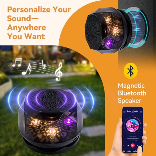 Covered Outdoor Patio Gazebo 11'x13' with LED Lights & Bluetooth Speaker, Heavy Duty Outdoor Canopy Shelter with Metal Frame, Double Roofs, Soft Top Gazebo with Netting and Curtains for Backyard, Gray