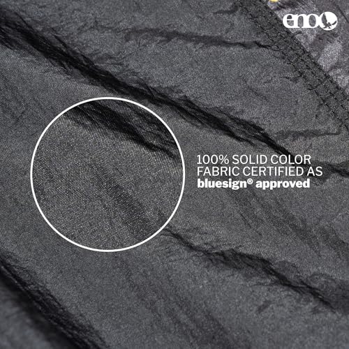 ENO DoubleNest Hammock - Lightweight, Portable, 1 to 2 Person Hammock - for Camping, Hiking, Backpacking, Travel, a Festival, or The Beach - Day to Night
