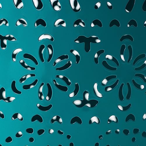 Christopher Knight Home Ruby Outdoor 12" Iron Side Table, Teal