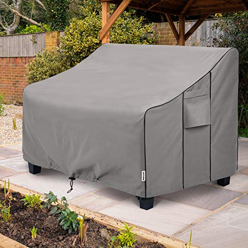 BOLTLINK Outdoor Patio Furniture Covers Waterproof ,Durable 3-Seater Sofa Cover Fits up to 79W x 38D x 35H inches