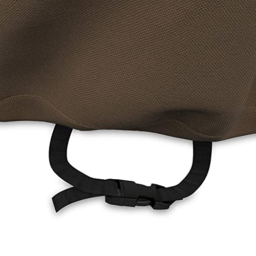 Amazon Basics 3 Seater Outdoor Sofa and Patio Furniture Cover, Waterproof, Anti-UV, Polyester, 78" x 38" x 29", Beige/Tan