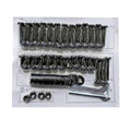 Assembly Hardware Kit for Rocking Bistro Set, Include 1 Mini Wrench, 1 Hex Key Wrench, 4 Nuts, 32 Washers, 25 M6*30mm, 21 M6*15mm, 4 M 6*35mm Screws,Outdoor Furniture Replacement Parts(①②④⑥⑦Accessory)