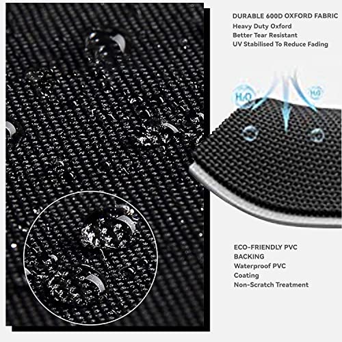 Wnanan Outdoor Prep Table Cover - Heavy Duty Waterproof Cover for Keter Unity Small Portable Table, Compatible with 36 inch Outdoor Utility Cart and Storage Cabinet