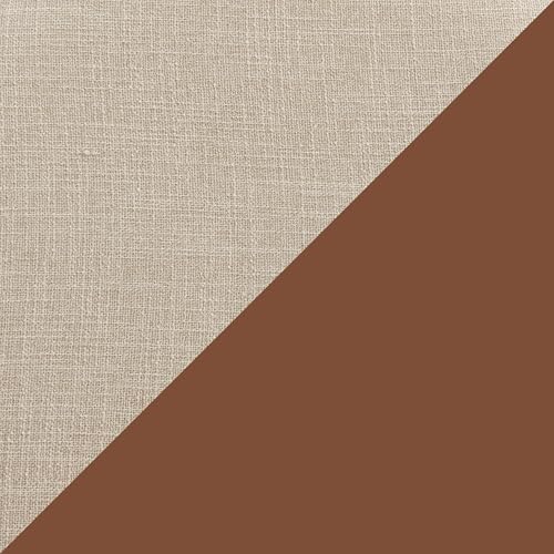 Hanover Swivel Counter Height Bar Stool, Weathered Brown and Beige, Solid Rubberwood Frame, Faux Leather Upholstered Seat, Memory Return Swivel, 20 in. W x 22 in. D x 37 in. H, Seat Height 26 in.