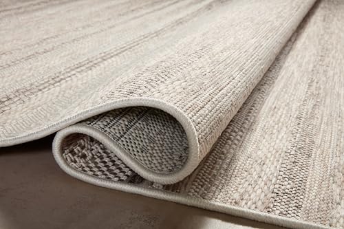 Loloi Amber Lewis Malibu Collection MAB-02 Ivory/Multi 2'-3" x 3'-9" Accent Rug