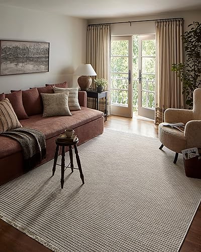 Loloi Amber Lewis Malibu Collection MAB-04 Beige/Dove 2'-3" x 3'-9" Accent Rug