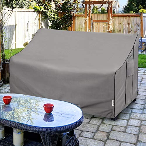 BOLTLINK Outdoor Patio Furniture Covers Waterproof ,Durable 3-Seater Sofa Cover Fits up to 79W x 38D x 35H inches
