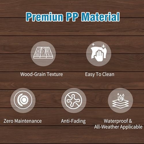 Outdoor Storage Box, 60 Gallon Waterproof Deck Box, Lockable Storage Container, Built-in Reinforcing Metal Rod Outside Resin Bin for Patio, Garden, Poolside and Garage