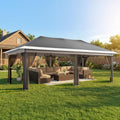 Quictent 10x20FT Pop up Gazebo Canopy Tent, One Person Set up Portable Instant Folding Shelter, Outdoor Canopy Tent with Extra Shade for Backyard, Patio, Party