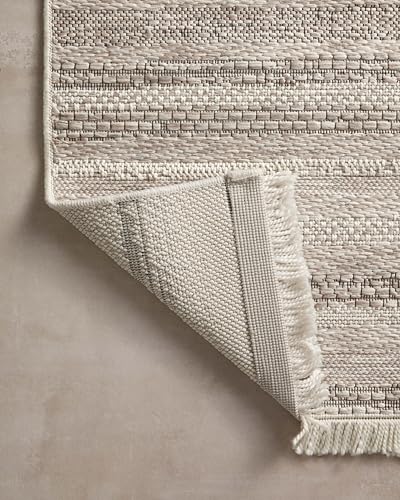 Loloi Amber Lewis Malibu Collection MAB-02 Ivory/Multi 2'-3" x 3'-9" Accent Rug