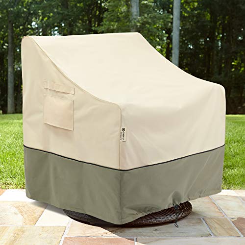 COSFLY Outdoor Furniture Patio Chair Covers Waterproof, Lounge Deep Seat Cover, Lawn Furnitures Covers Fits up to 32W x 37D x 36H inches(2 Pack)