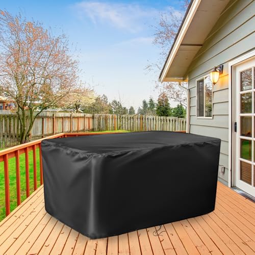 Aidetech Storage Sheds Cover Fit for Devoko Outdoor Storage Cabinet, Waterproof Storage Box Storage Cabinet Cover- 48"L x 26"W x 37"H