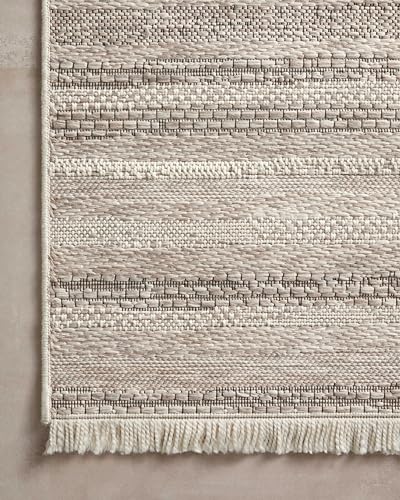 Loloi Amber Lewis Malibu Collection MAB-02 Ivory/Multi 2'-3" x 3'-9" Accent Rug