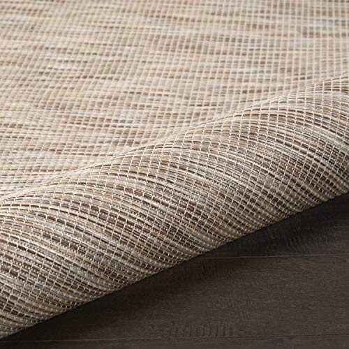 Nourison Home Positano Beige 8' x 10' Area Rug - Easy Clean, Non Shedding, Bed Room, Living Room, Dining Room, Kitchen (8' x 10')