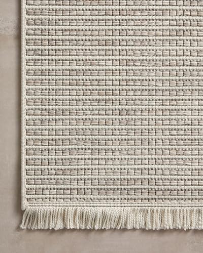Loloi Amber Lewis Malibu Collection MAB-04 Beige/Dove 2'-3" x 3'-9" Accent Rug