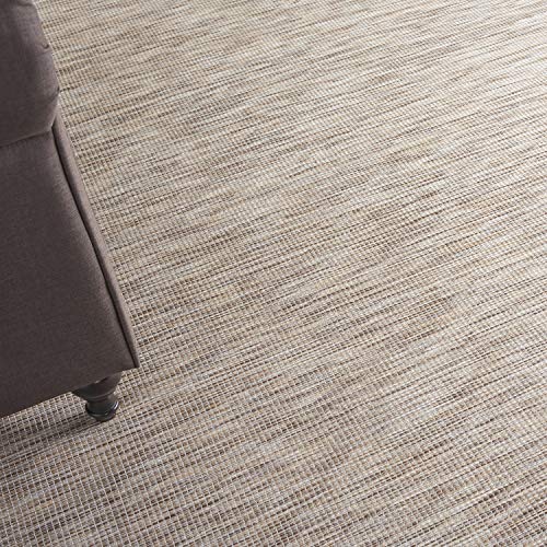 Nourison Home Positano Beige 8' x 10' Area Rug - Easy Clean, Non Shedding, Bed Room, Living Room, Dining Room, Kitchen (8' x 10')