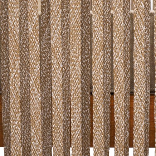 SAFAVIEH Outdoor Collection Roya Natural/Taupe Solid Wood 4-Piece Conversation Set